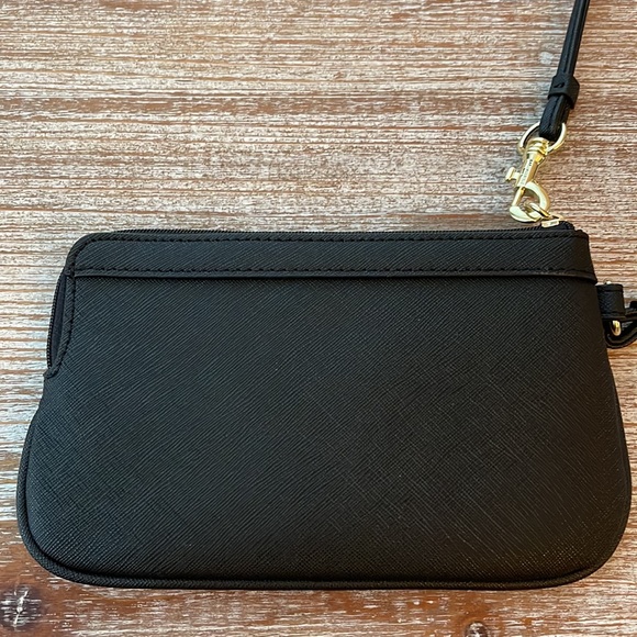 Karl Lagerfeld Black Faux Wristlet Wallet - Picture 3 of 7